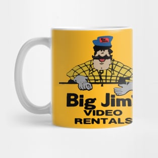 Big Jim's Video Rental - Limited Rental Store Collection T-Shirt Mug